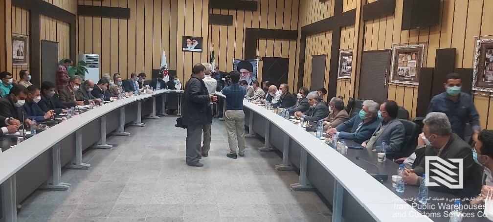 برگزاری شورای صادرات پایانه مرزی پرویزخان با حضور نمایندگان شرکت انبارهای عمومی و خدمات گمرکی غرب