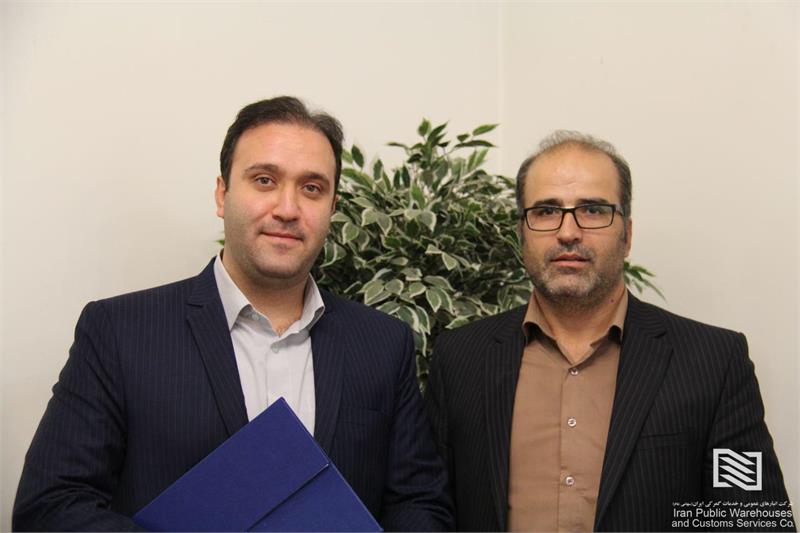 برگزاری آئین تکریم و معارفه مدیران سابق و جدید حراست شرکت انبارهای عمومی و خدمات گمرکی غرب