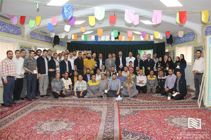 دیدار مدیرعامل شرکت انبارهای عمومی و خدمات گمرکی غرب با کارکنان شرکت