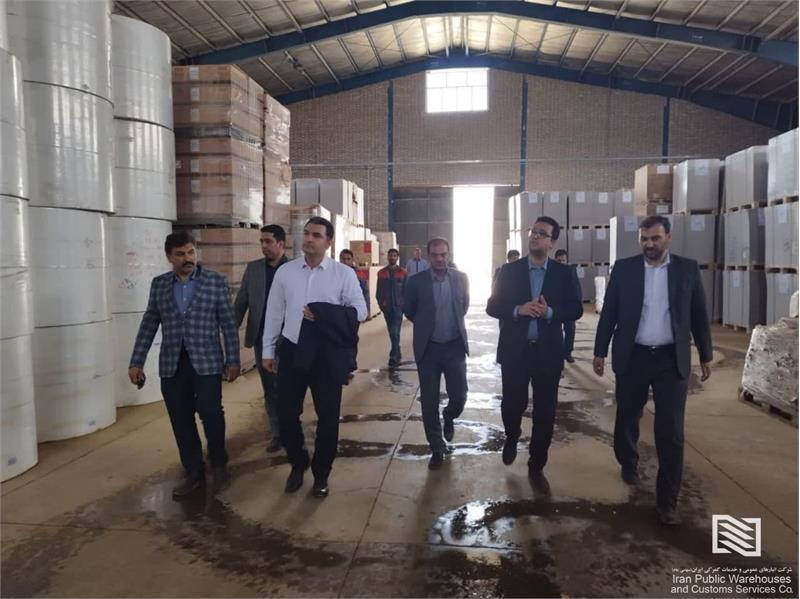 بازدید معاونین ستاد مرکزی از شعبه زنجان شرکت انبارهای عمومی و خدمات گمرکی غرب