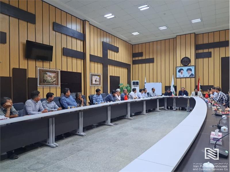 حضور مدیرعامل شرکت انبارهای عمومی و خدمات گمرکی غرب و هیئت همراه در استان کرمانشاه