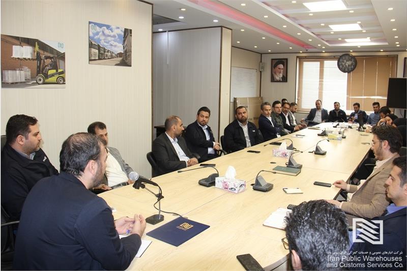 برگزاری اولین جلسه شورای مدیران شرکت انبارهای عمومی و خدمات گمرکی غرب در سال1403